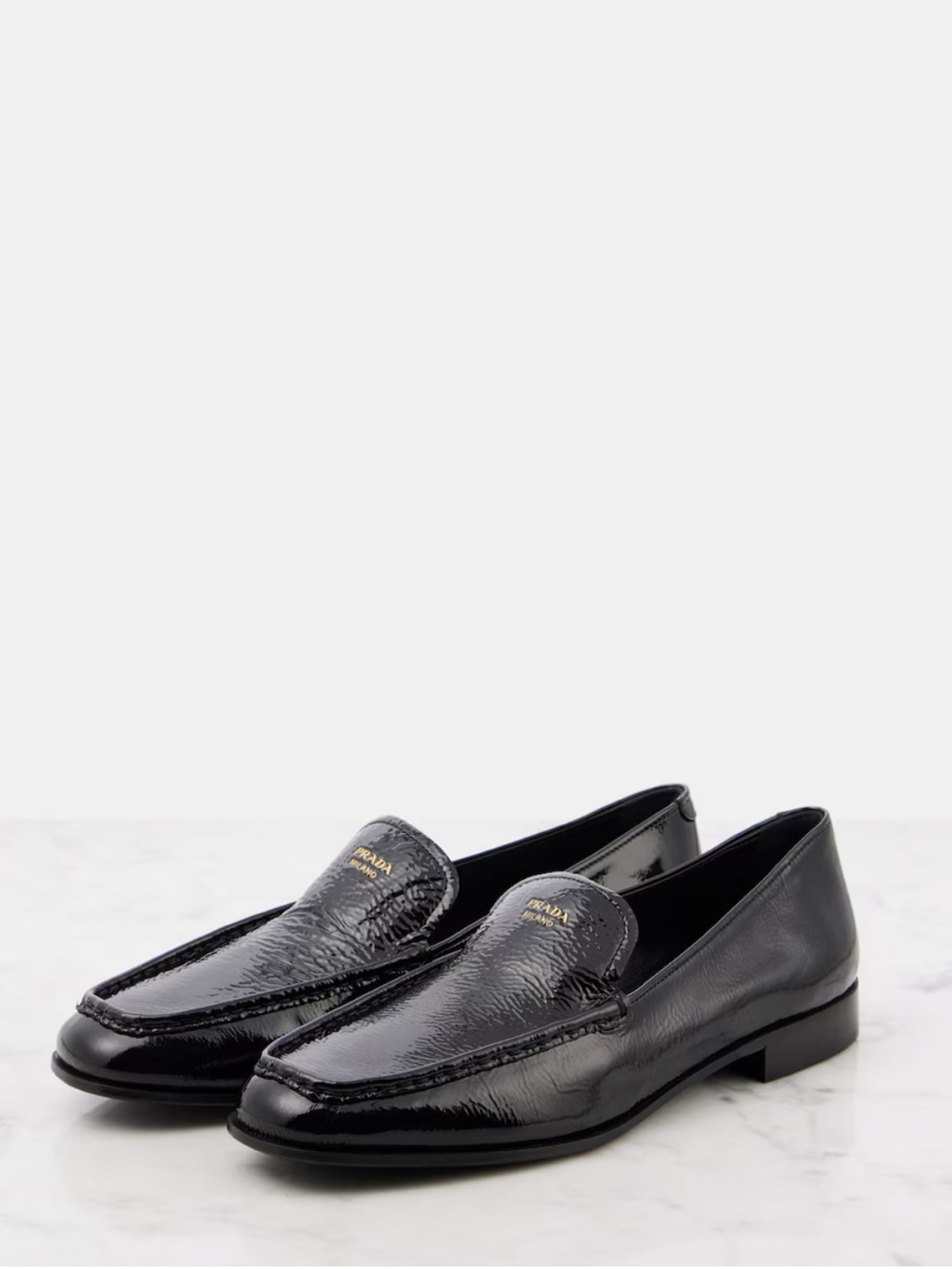 Prada Women Leather Loafers size 36